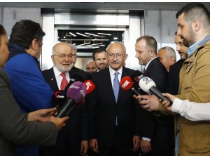 Karamollaoğlu, Kılıçdaroğlu'nu ziyaret etti