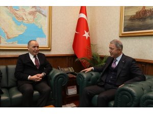 Bakan Akar, Libya Büyükelçisi Abdulkadir’i kabul etti