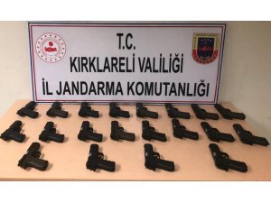 Kırklareli merkezli kaçak silah operasyonu: 4 gözaltı