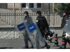 Çubuk Adliyesinde geniş güvenlik tedbiri