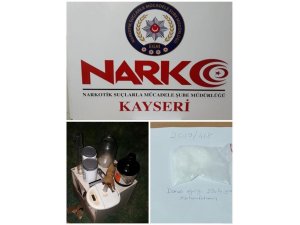 Kayseri’de uyuşturucu operasyonu
