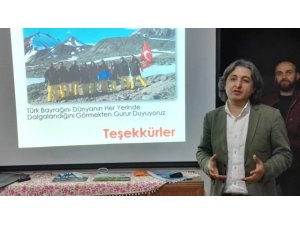 Dağcılık Federasyonu’nun çalışmalarını anlattı