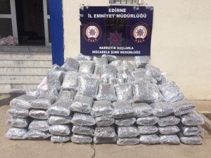 Tır dorsesinde 450 kilo skunk ele geçirildi