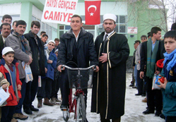 Camide birinci olana bisiklet