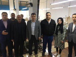 Kaymakam Şekerci’den tekstil atölyesine ziyaret