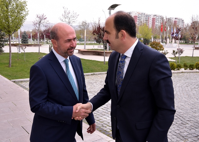 Başkan Pekyatırmacı’ya hayırlı olsun ziyareti