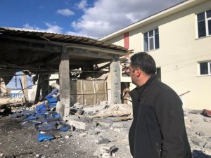 Kars’ta buhar kazanı patladı, ortalık savaş alanına döndü