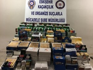 Eskişehir’de kaçakçılık operasyonu, 1 gözaltı