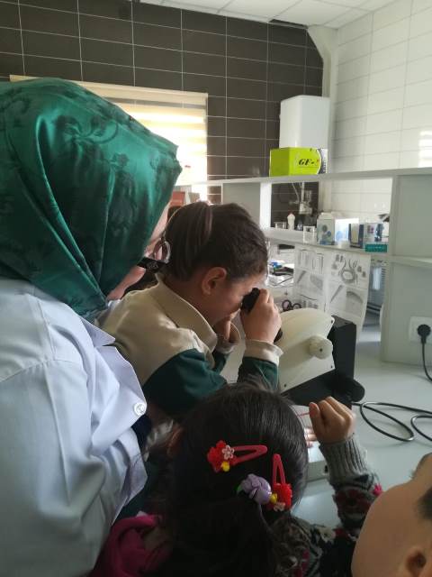 Öğrencilerden Bahri Dağdaş’a ziyaret