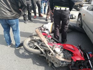 Beylikdüzü’nde feci kaza:1 ağır yaralı