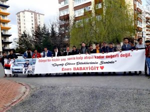 Genç futbolculardan örnek davranış