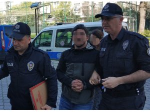 Elektrikli asansörü çalan karı-koca gözaltına alındı