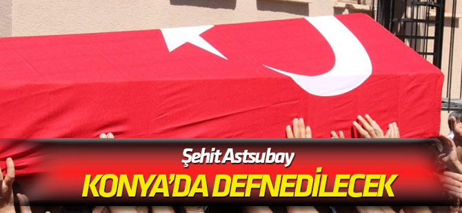 Şehit Astsubay Seydişehir’e defnedilecek