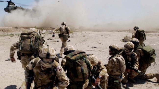 Kerkük'te Irak polisi ve ABD askerleri arasında çatışma...