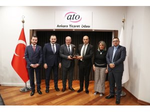 Kudüs Arap Ticaret ve Sanayi Odasından ATO’ya iş birliği teklifi