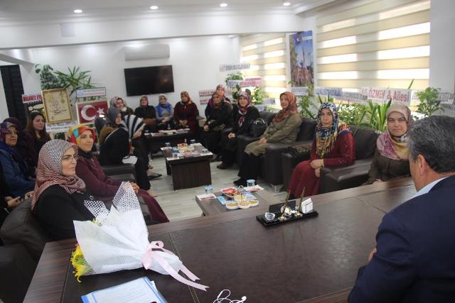 Seydişehirli kadınlardan Başkan Tutal’a ziyaret