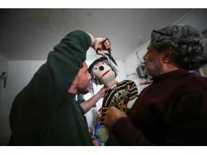 Gazzeli gençlerin eğlenceli uğraşı kuklacılık