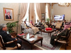 Suriye Kabileler ve Aşiretler Meclisinden Hatay Valiliğine ziyaret