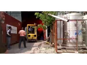 Bursa’daki patlama anı kamerada