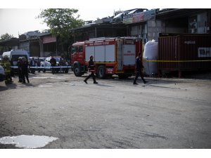 GÜNCELLEME 4 - Bursa'da sanayi sitesinde patlama ve yangın