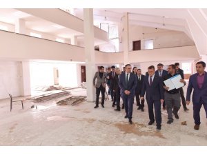 Vali Soytük, Öncüpınar Sınır Kapısında incelemelerde bulundu