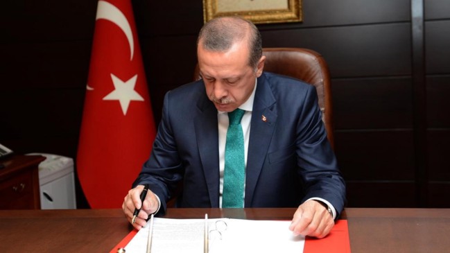 Erdoğan'dan 5 üniversiteye rektör ataması...