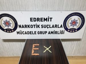 Edremit’te 50 bin liralık uyuşturucu operasyonu