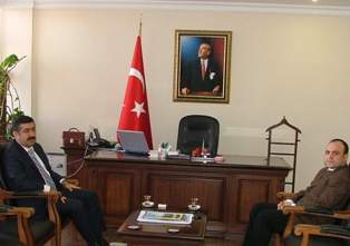 Vali Doğan'dan Kaymakam Yırık'a ziyaret