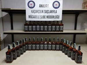 Ankara'da sahte içki operasyonu