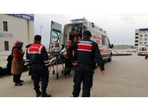 Gelin almada havaya açılan ateşle bir kişi yaralandı