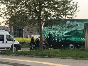Düşme hattında yer alan Bursaspor’a polisten yoğun önlem