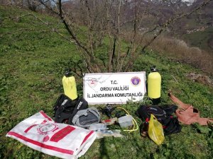 Ordu’da izinsiz define arayan 8 kişi yakalandı