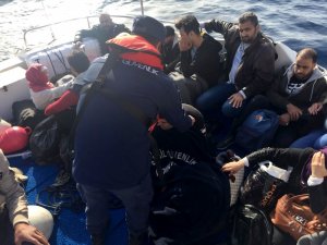 Didim’de 18 Düzensiz göçmen yakalandı