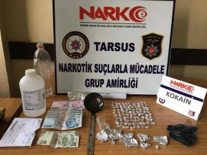 Tarsus’ta son 1 ayda uyuşturucudan 15 kişi tutuklandı