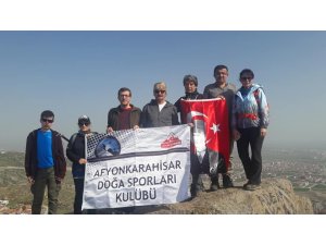 AFDOS üyeleri Karahisar Kalesi’ne çıktı