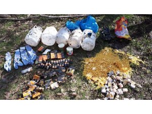 Hakkari’de terör operasyonu, sığınaklar tespit edildi