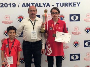 SANKO Okulları öğrencisi satrançta dünya üçüncüsü oldu