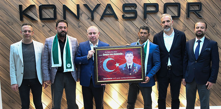 Doğan Halisdemir'den Konyaspor'a ziyaret