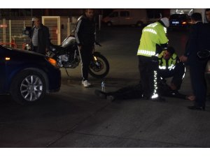 Kadın sürücünün çarptığı yaya ağır yaralandı