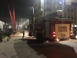 Tuzla tersanede askeri gemide yangın çıktı