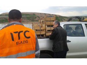 Elazığ’da 900 kilo kaçak avlanan balık yakalandı