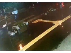 Yol veren araca güvenip karşıya geçerken ölümden döndü