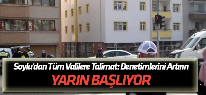 Soylu'dan Tüm Valilere Talimat: Trafikte Yaya Önceliği Denetimlerini Artırın