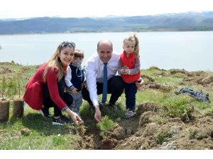 Gölova'da "Bir ağaç da sen dik" kampanyası