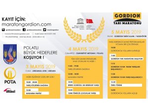 Polatlı’da 2. Uluslararası Gordion Yarı Maratonu