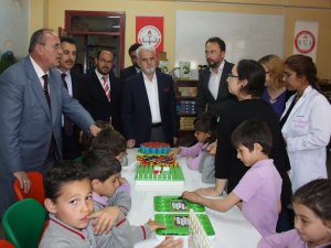 Karatay ilçe Şekibe Aksoy İlkokulunda  akıl ve zeka oyunları sınıfı açıldı
