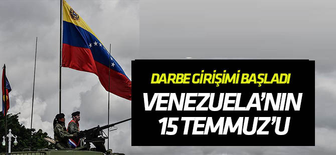 Venezuela'da darbe girişimi