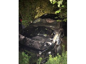 Otomobiliyle uçuruma yuvarlandı, burnu bile kanamadı