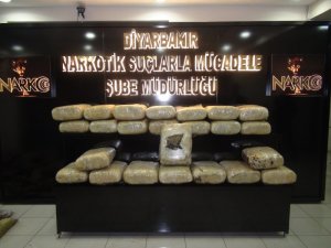 Diyarbakır’da 179 kilogram esrar ele geçirildi