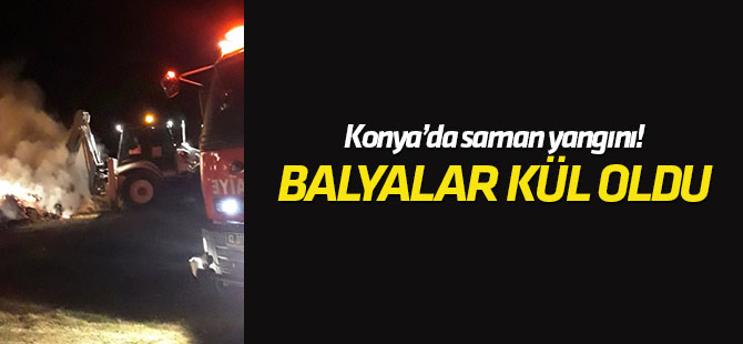 Kulu'da Saman Yangını